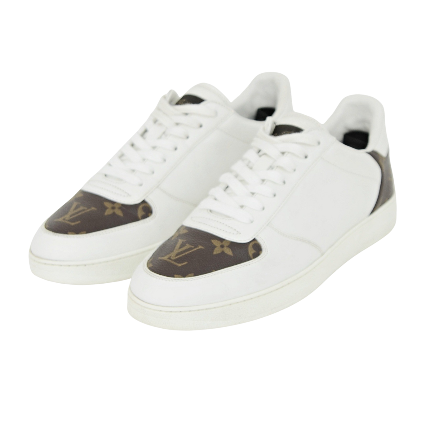 LOUIS VUITTON RIVOLI | WHITE & BROWN | SIZE 7