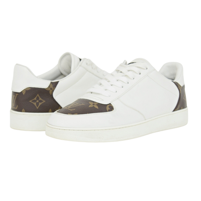 LOUIS VUITTON RIVOLI | WHITE & BROWN | SIZE 7