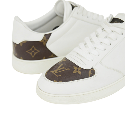 LOUIS VUITTON RIVOLI | WHITE & BROWN | SIZE 7
