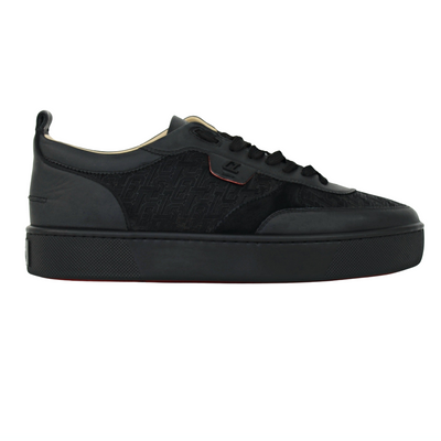 Christian Louboutin Happyrui | Black Monogram | Size 9