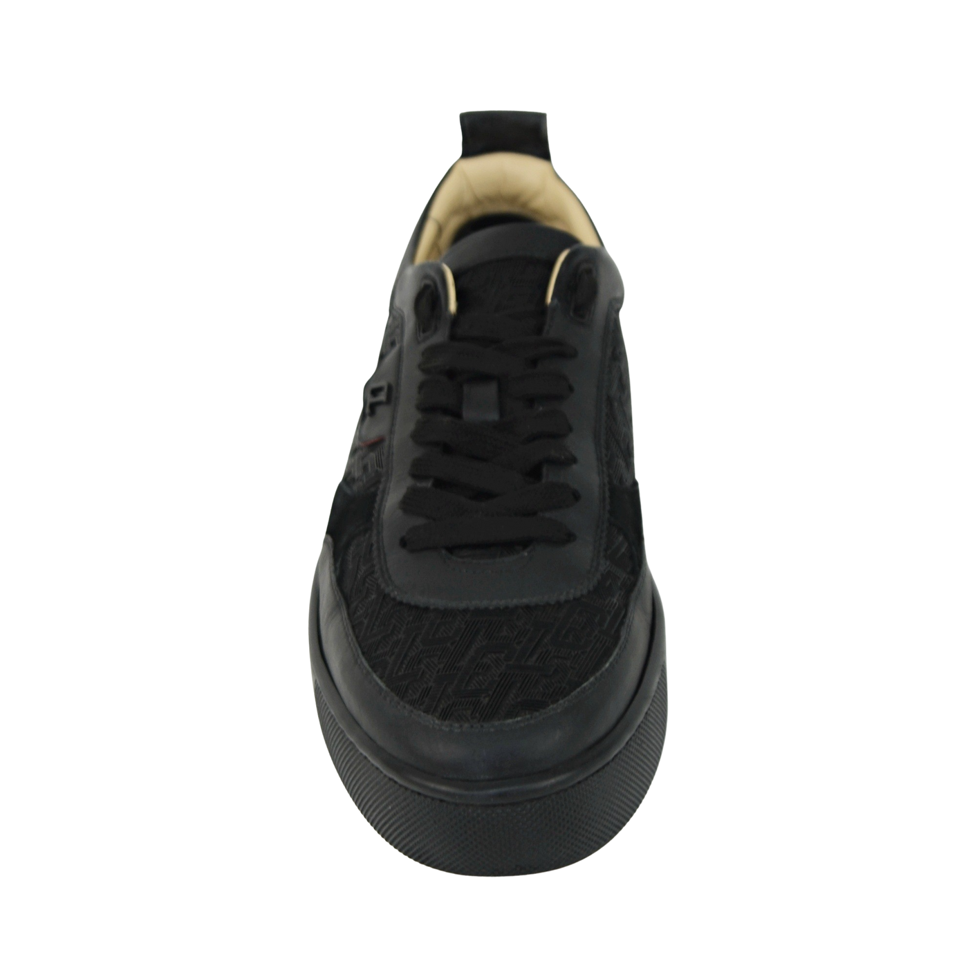 Christian Louboutin Happyrui | Black Monogram | Size 9