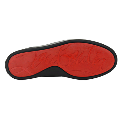 Christian Louboutin Happyrui | Black Monogram | Size 9