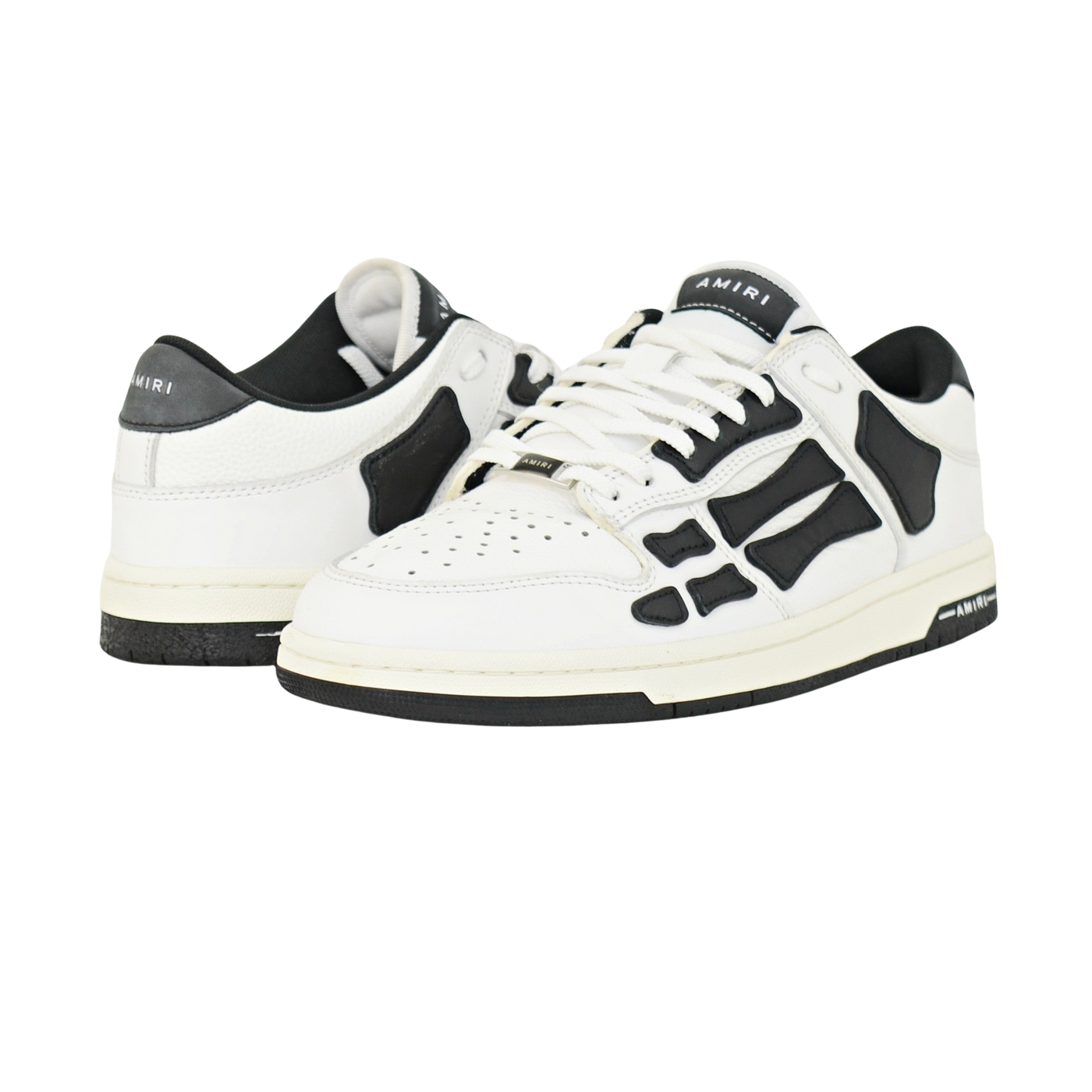 Amiri Skel Low Top | Black & White | Size 9