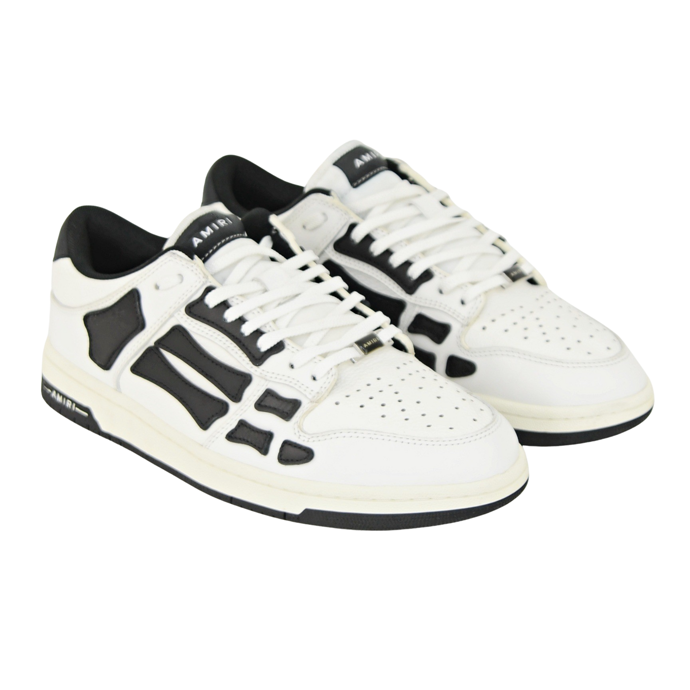 Amiri Skel Low Top | Black & White | Size 9