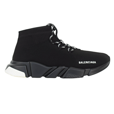 Balenciaga Lace Up Speed Trainer | Black | Size 9