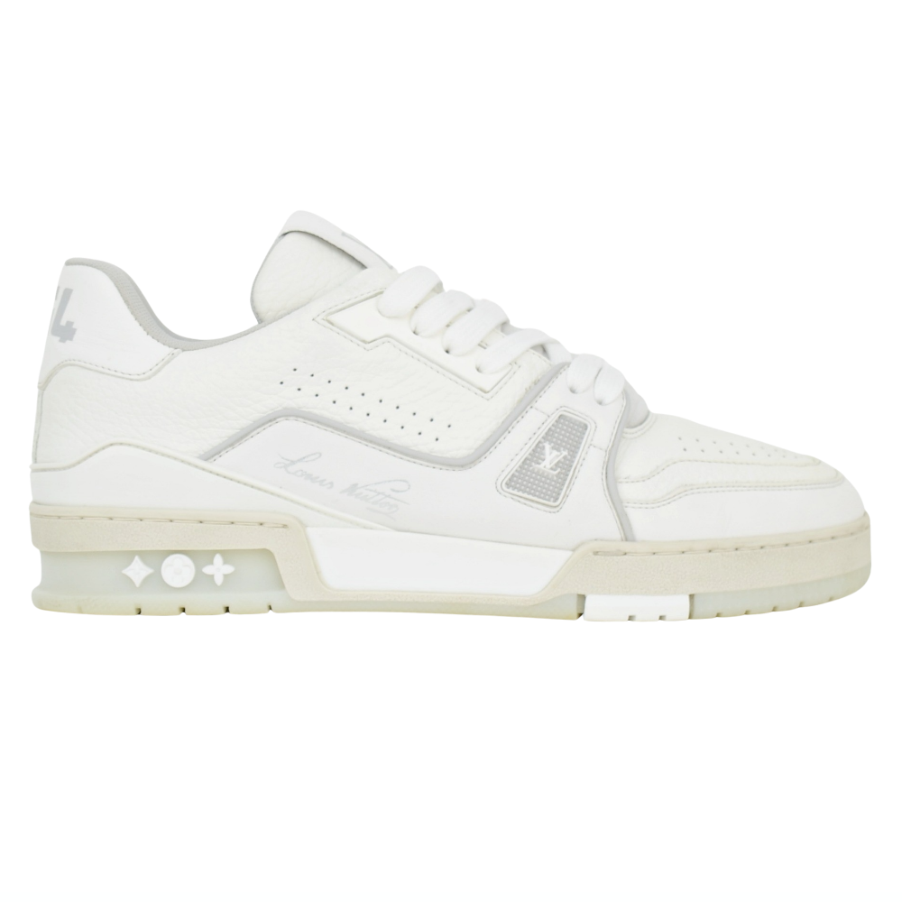 LOUIS VUITTON LV TRAINERS | WHITE | SIZE 7.5