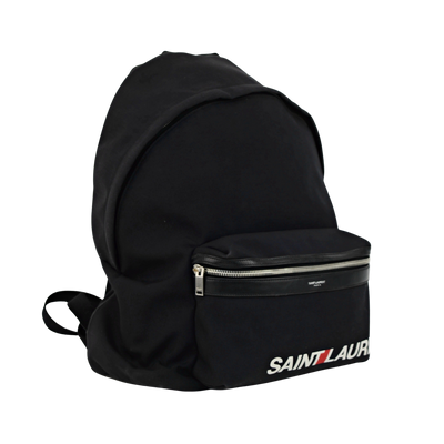 Saint Laurent City Backpack | Black