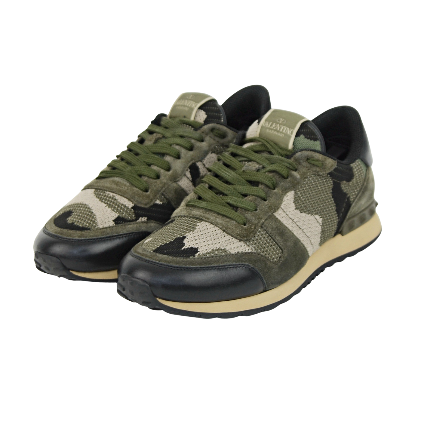 Valentino Rock Runner | KHAKI | Size 8