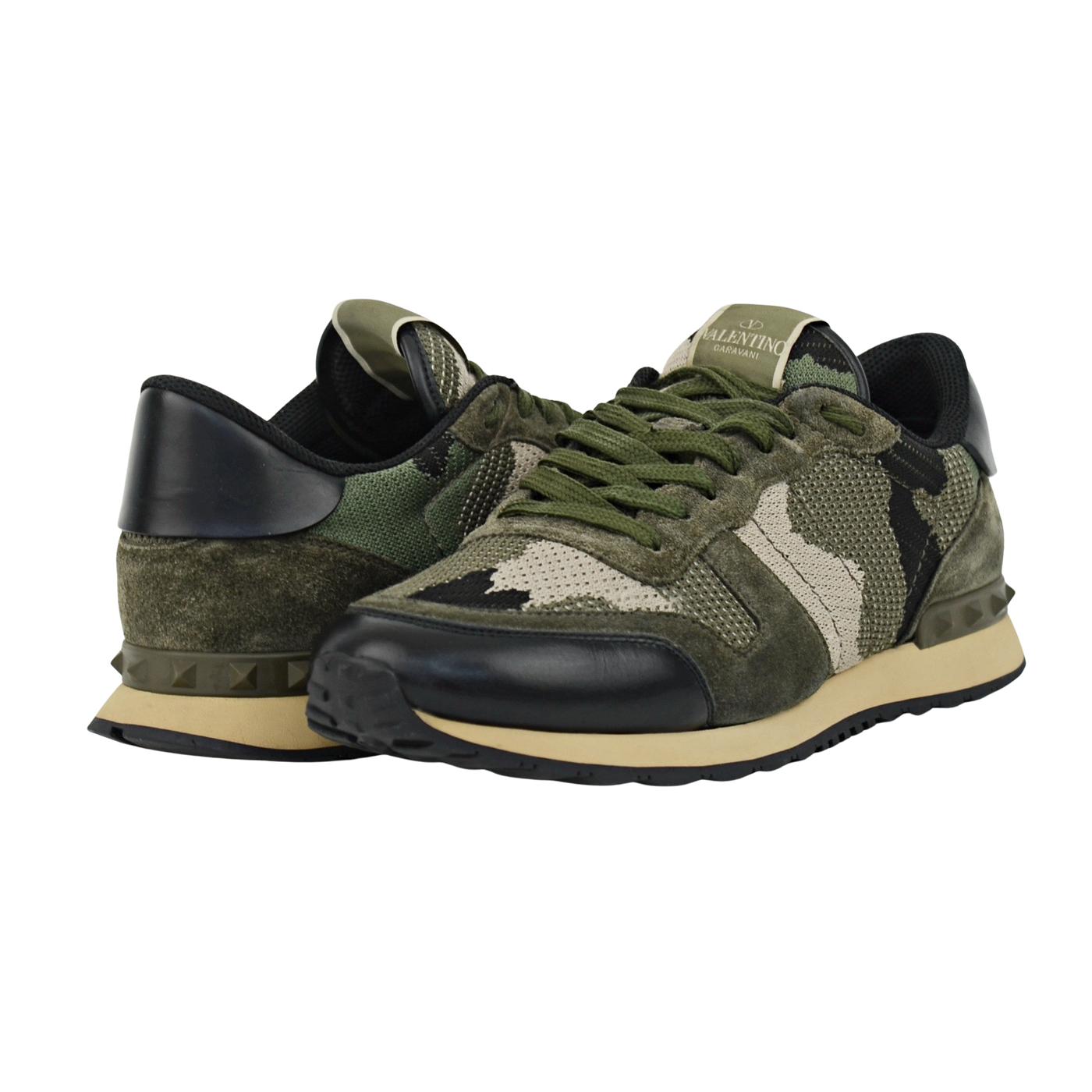 Valentino Rock Runner | KHAKI | Size 8