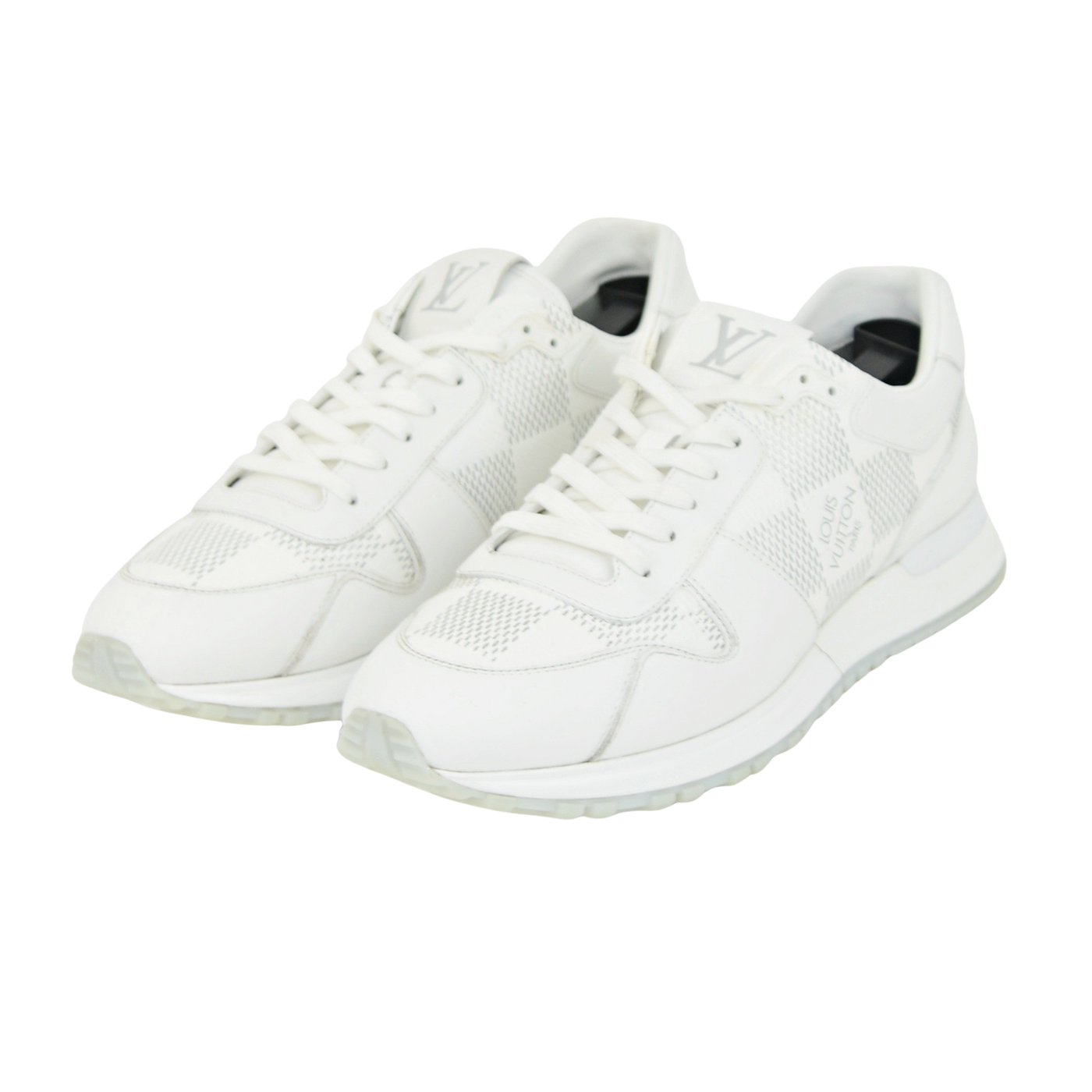 LOUIS VUITTON RUN AWAY | WHITE DAMIER | SIZE 8