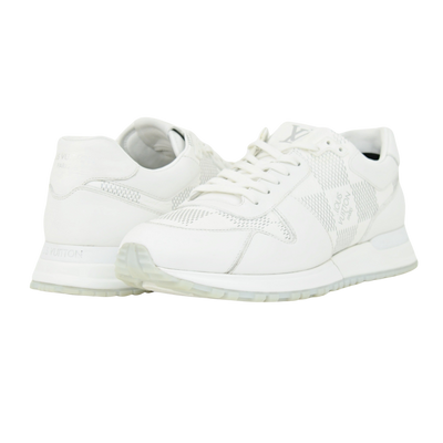 LOUIS VUITTON RUN AWAY | WHITE DAMIER | SIZE 8