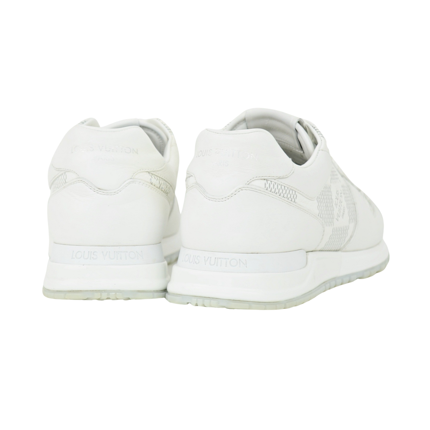 LOUIS VUITTON RUN AWAY | WHITE DAMIER | SIZE 8