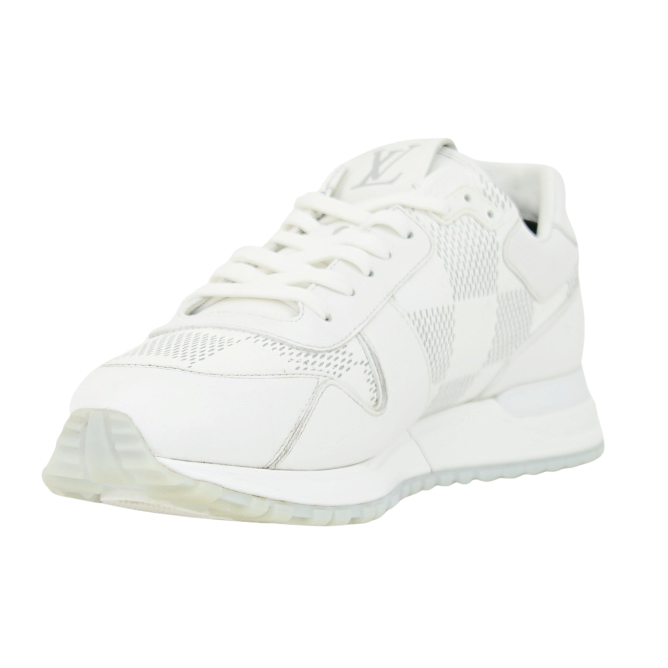 LOUIS VUITTON RUN AWAY | WHITE DAMIER | SIZE 8
