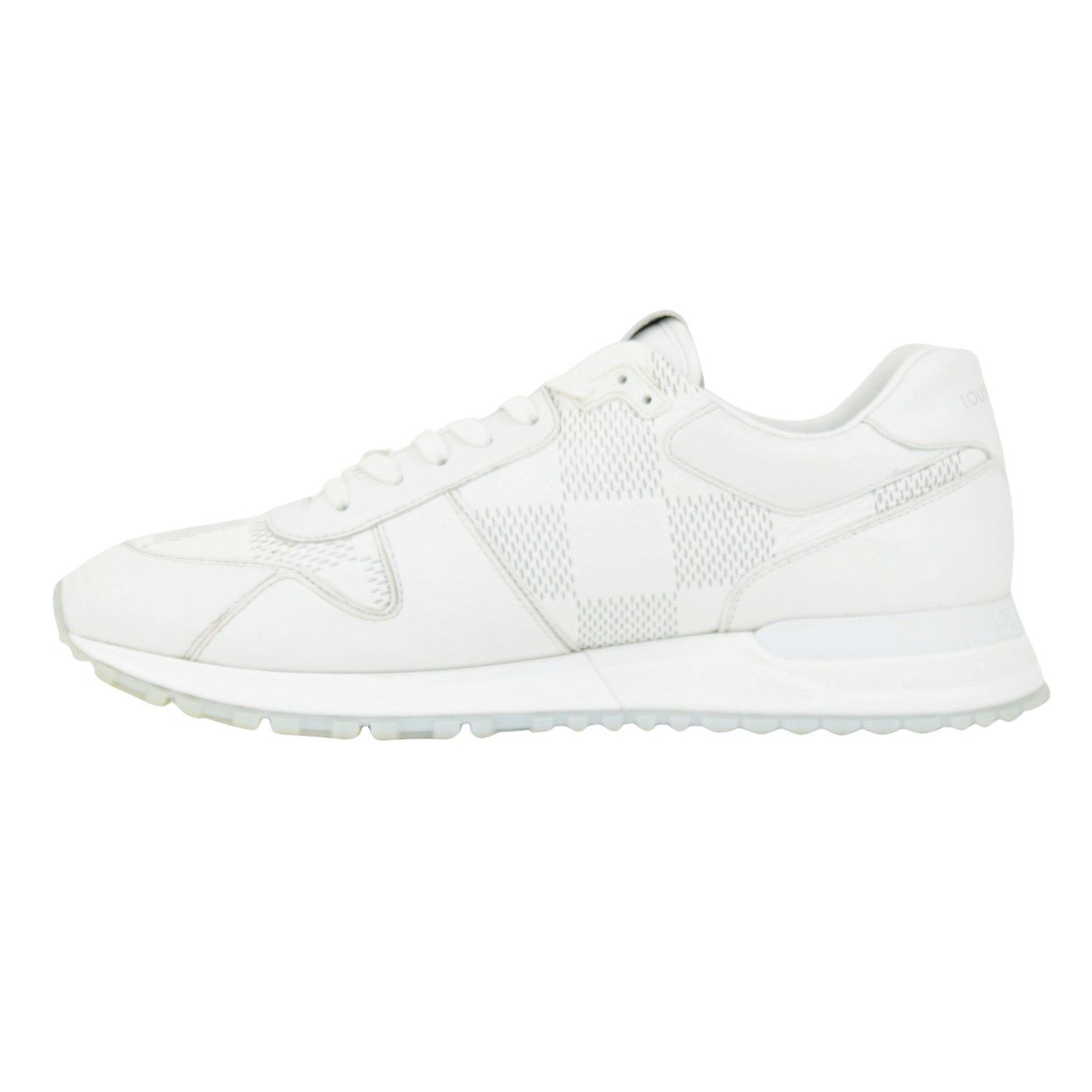 LOUIS VUITTON RUN AWAY | WHITE DAMIER | SIZE 8