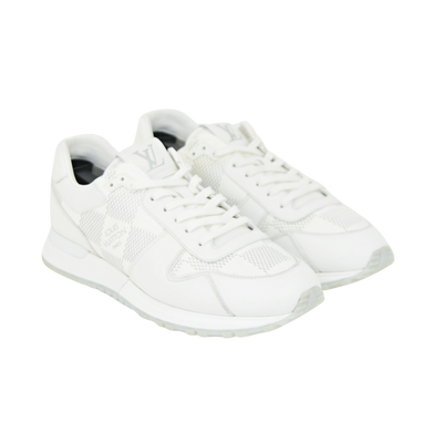 LOUIS VUITTON RUN AWAY | WHITE DAMIER | SIZE 8
