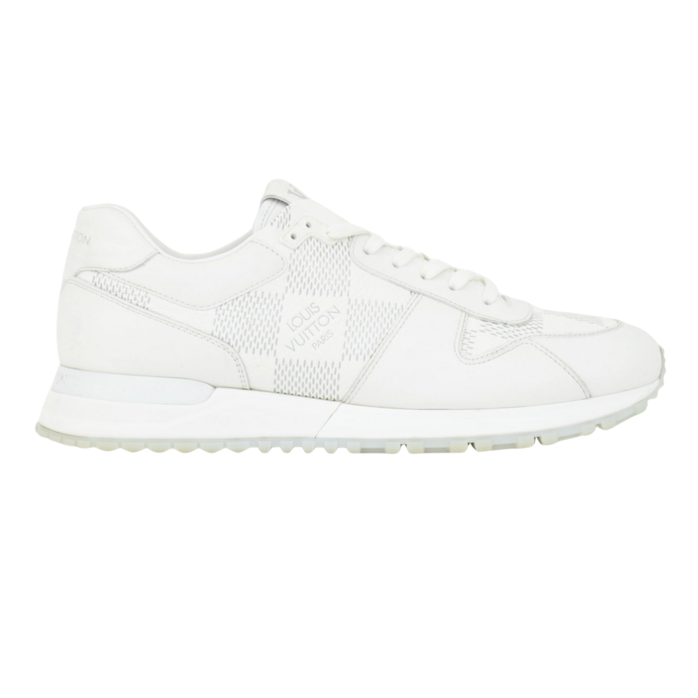 LOUIS VUITTON RUN AWAY | WHITE DAMIER | SIZE 8