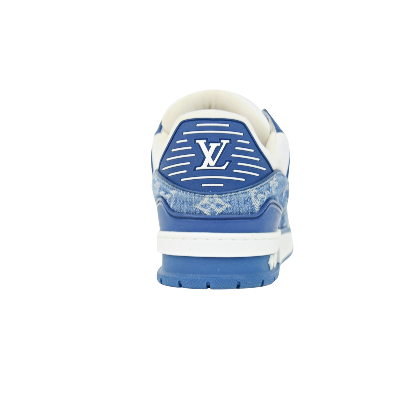 LOUIS VUITTON LV TRAINERS | Blue Denim | SIZE 9