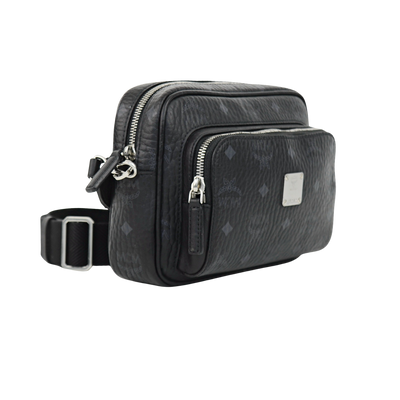MCM Klassik Cross Body Bag | Black