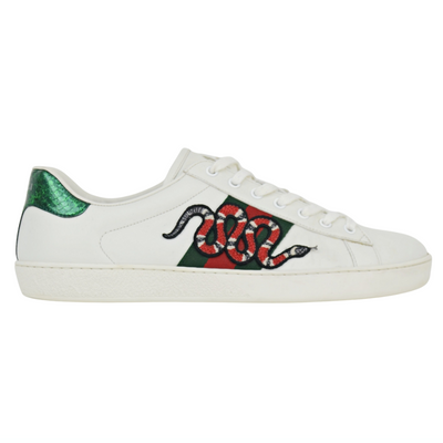 Gucci Ace Embroidered Sneaker | White | Size 10.5