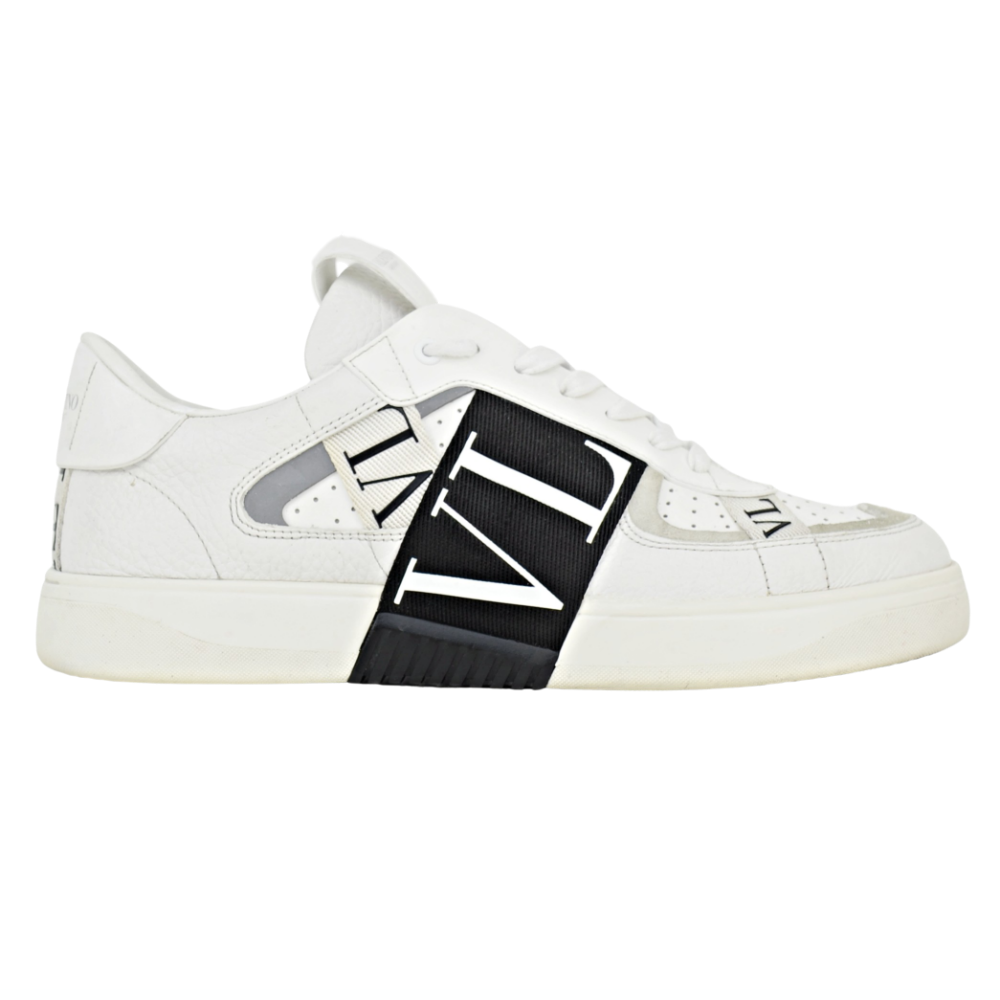 Valentino VL7N Strap | White & Black | Size 9.5