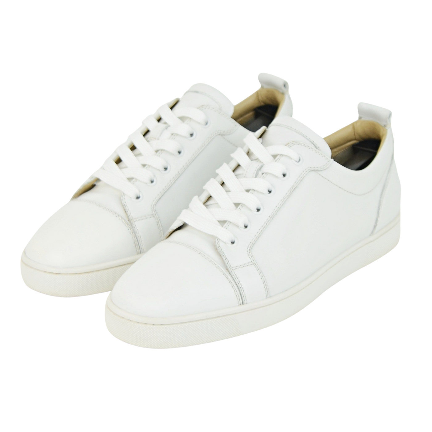 Christian Louboutin Louis Juinor Flat | White | Size 8.5