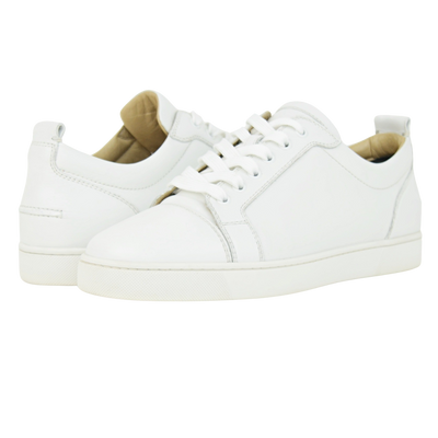 Christian Louboutin Louis Juinor Flat | White | Size 8.5
