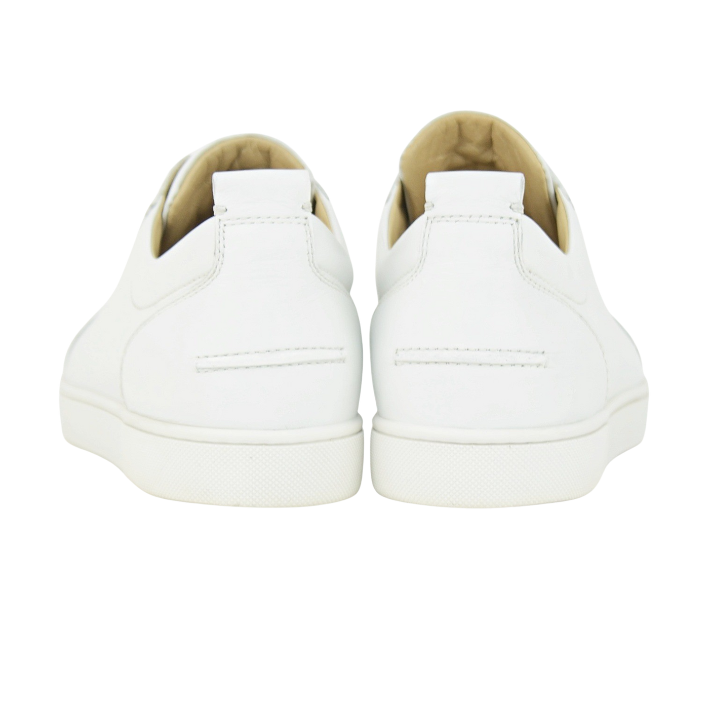 Christian Louboutin Louis Juinor Flat | White | Size 8.5