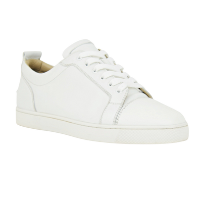 Christian Louboutin Louis Juinor Flat | White | Size 8.5
