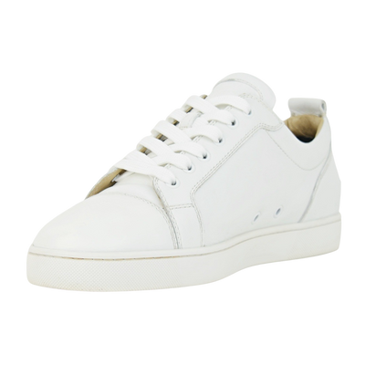 Christian Louboutin Louis Juinor Flat | White | Size 8.5