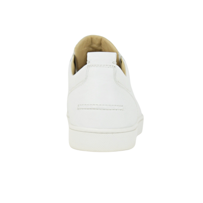 Christian Louboutin Louis Juinor Flat | White | Size 8.5