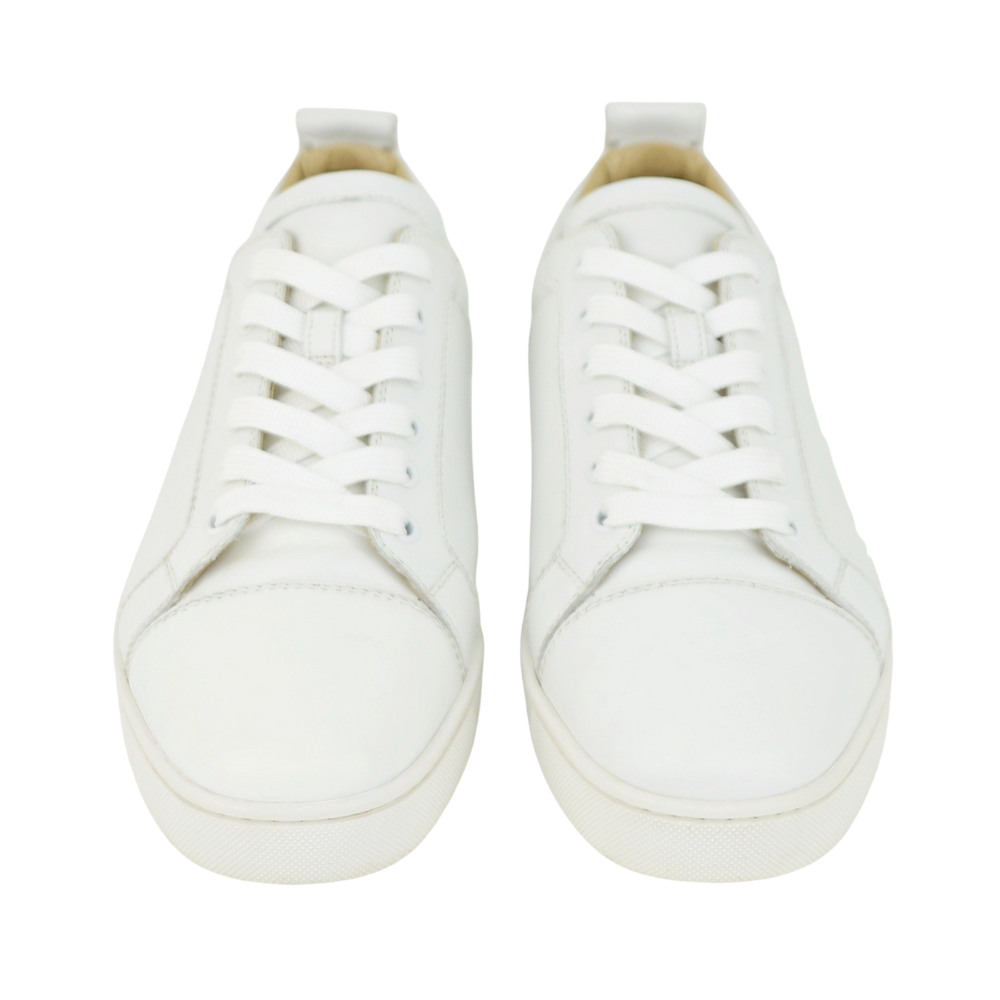 Christian Louboutin Louis Juinor Flat | White | Size 8.5