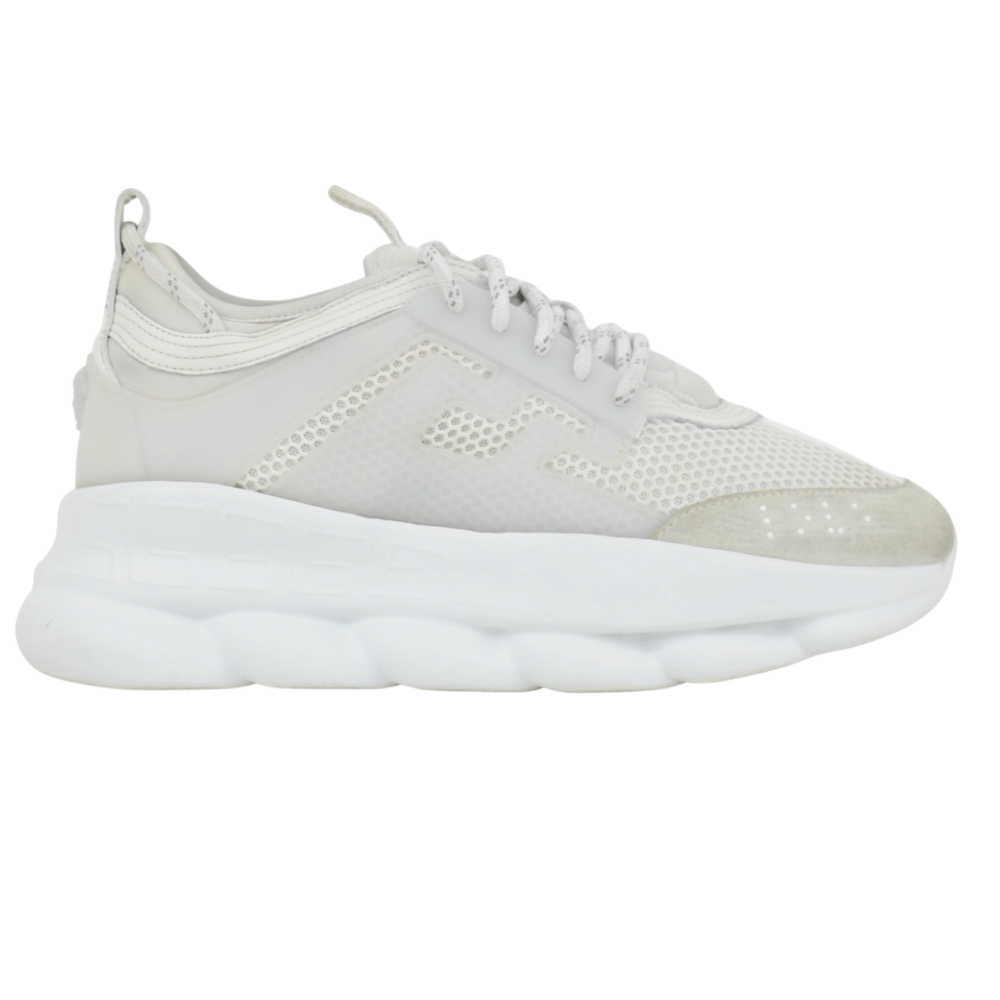 Versace Chain Reaction |  White | Size 9