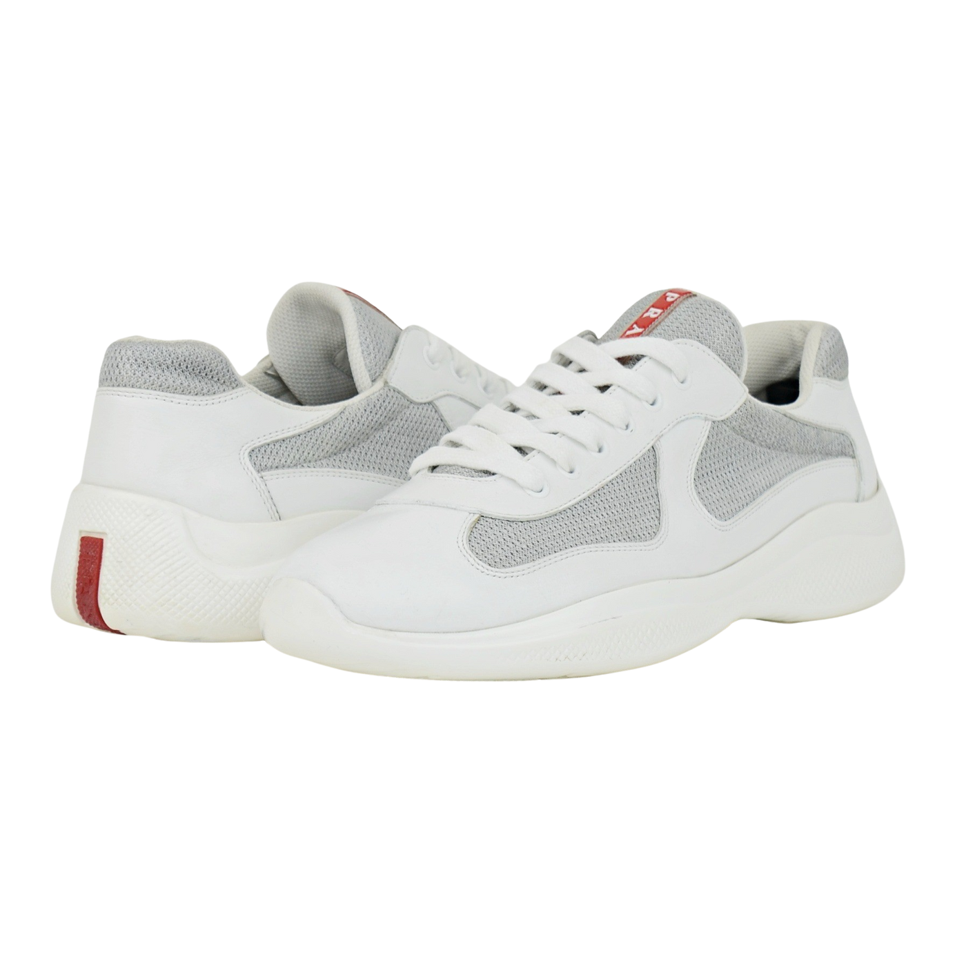 Prada America's Cup | White Matte | Size 8