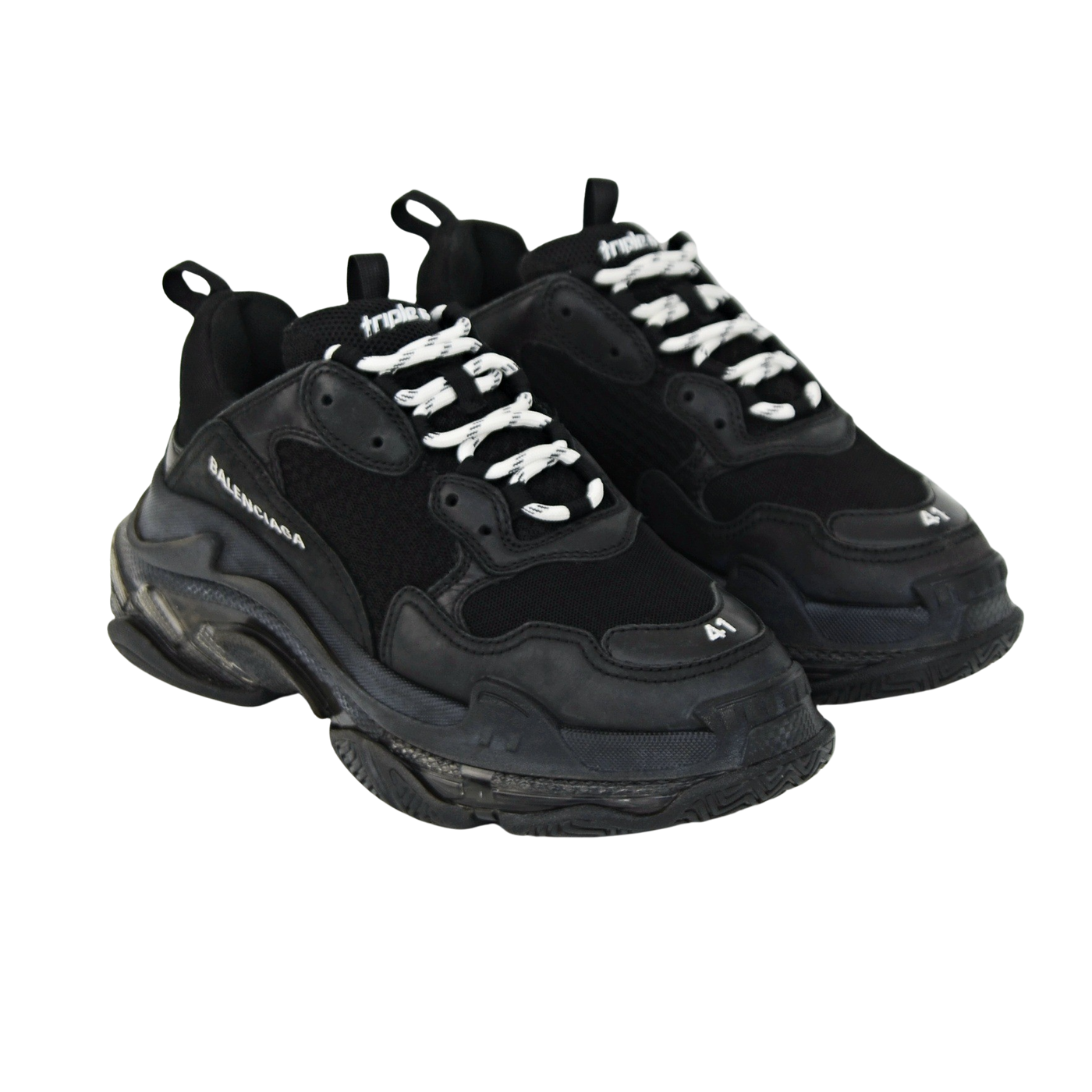 Balenciaga Triple S | Black | Size 7