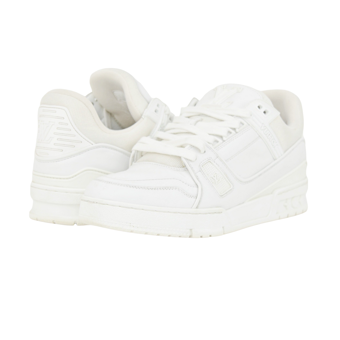 LOUIS VUITTON LV TRAINERS | WHITE | SIZE 6.5