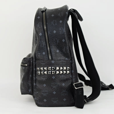 MCM VISETOS MEDIUM BACKPACK | Black