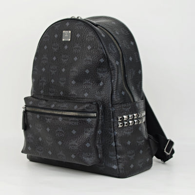 MCM VISETOS MEDIUM BACKPACK | Black