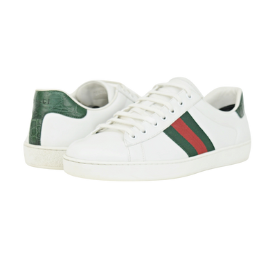 Gucci Ace Embroidered Sneaker | White | Size 9.5