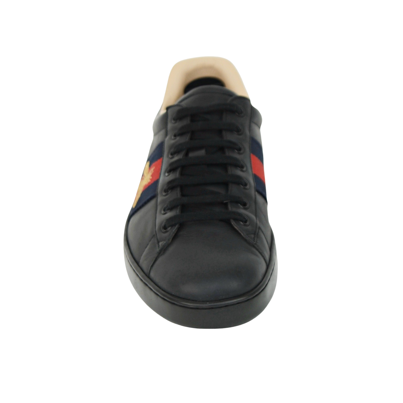 Gucci Ace Embroidered Sneaker | Black | Size 8