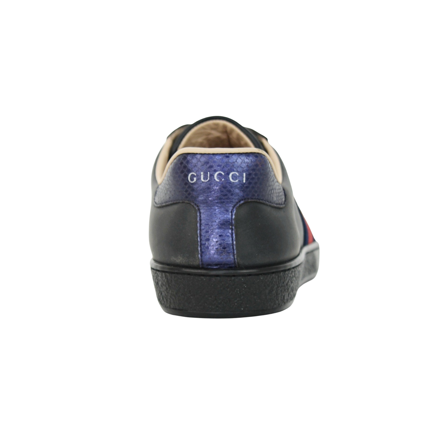 Gucci Ace Embroidered Sneaker | Black | Size 8