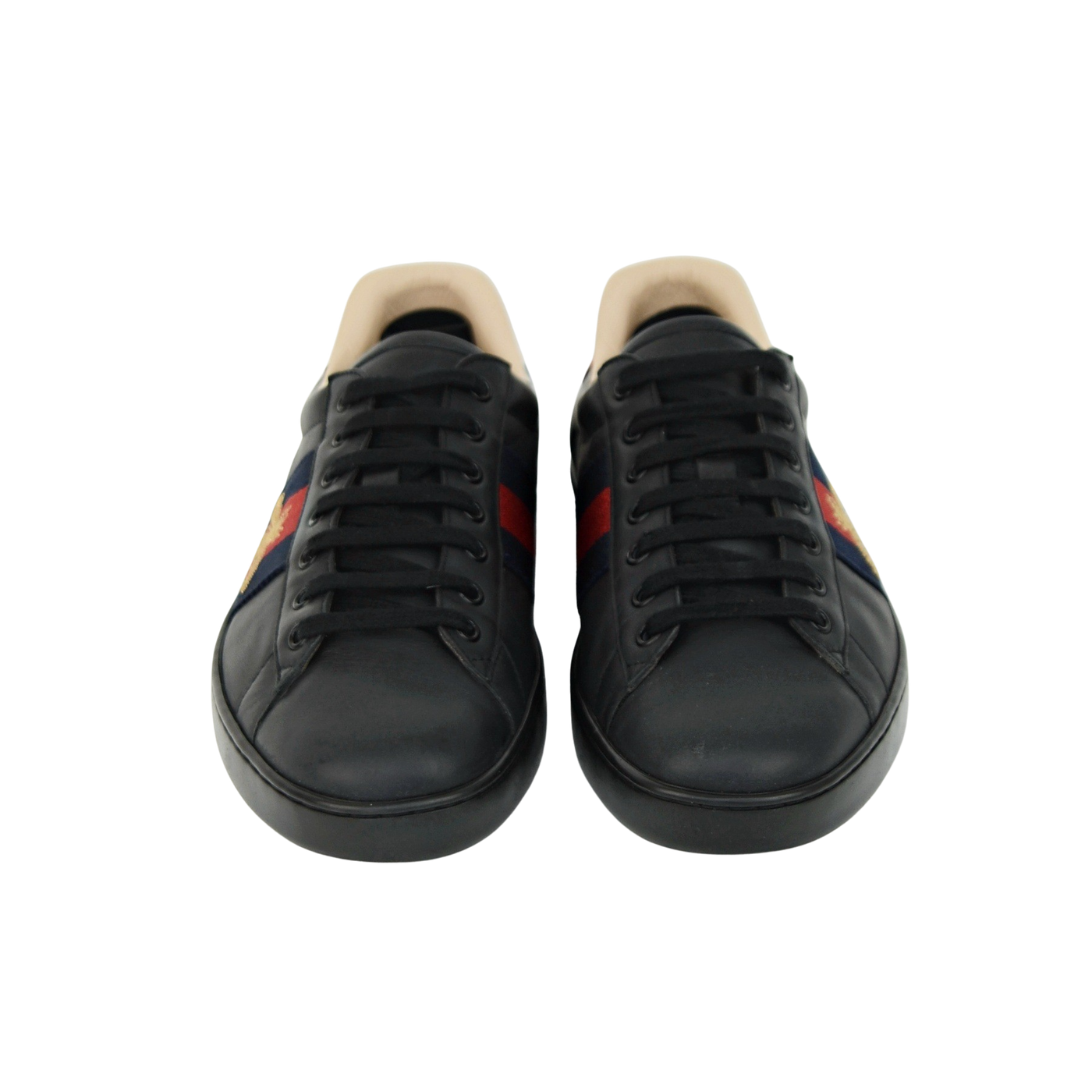 Gucci Ace Embroidered Sneaker | Black | Size 8