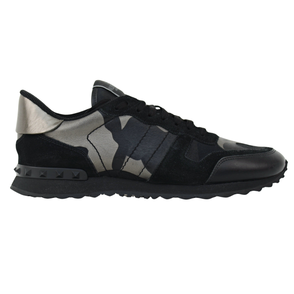 Valentino Rock Runner | Black & Bronze | Size 9