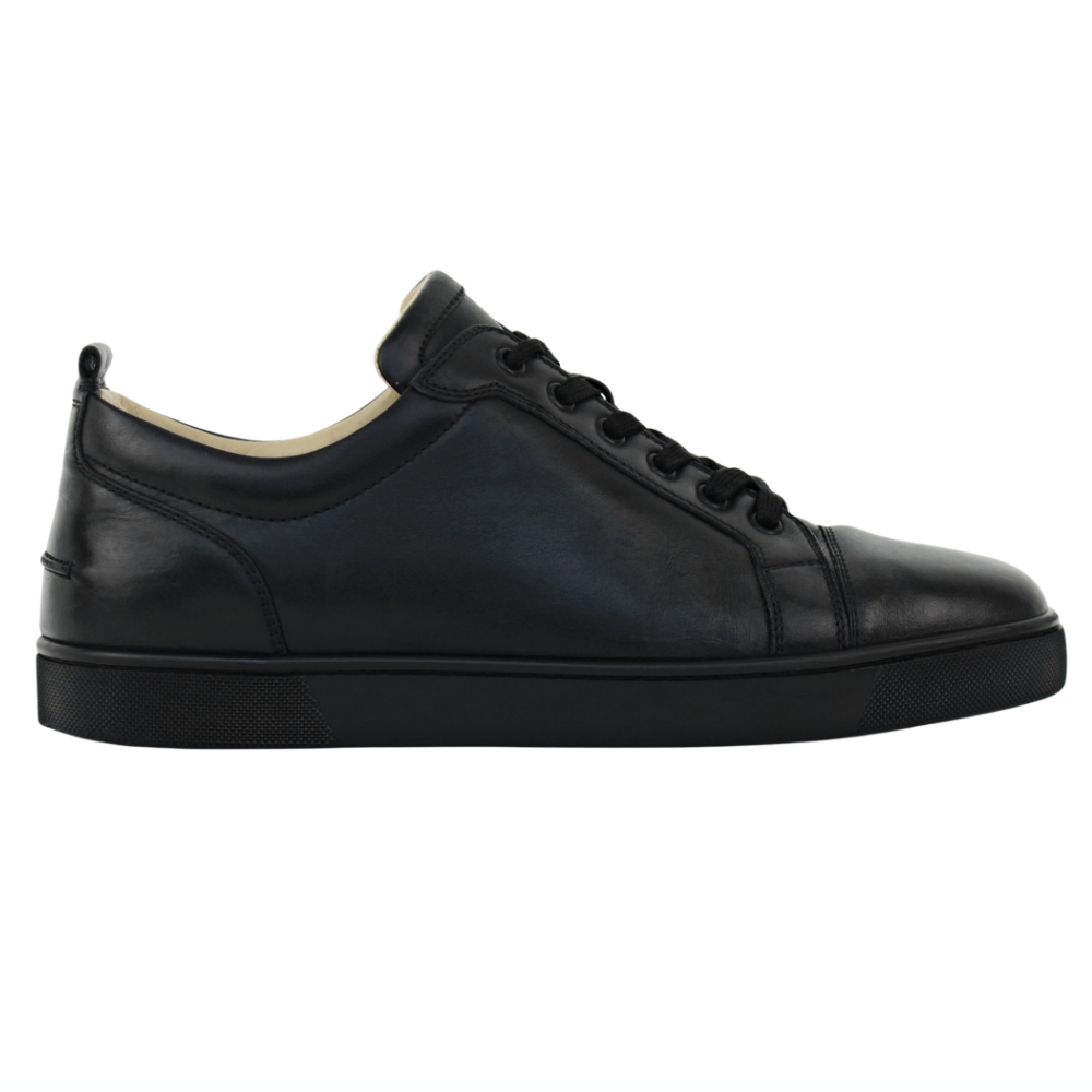 Christian Louboutin Louis Juinor Flat | Black | Size 9