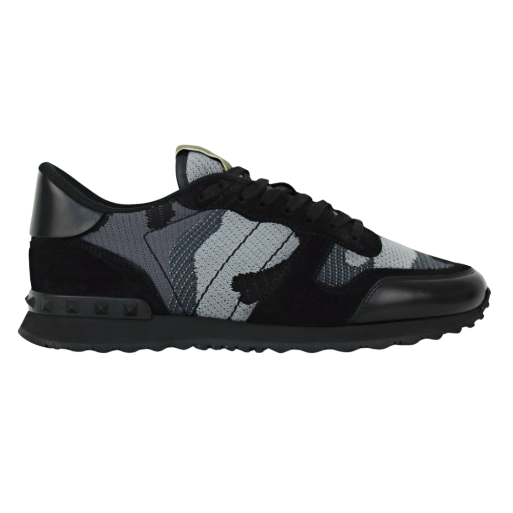 Valentino Rock Runner | GREY & BLACK | Size 7