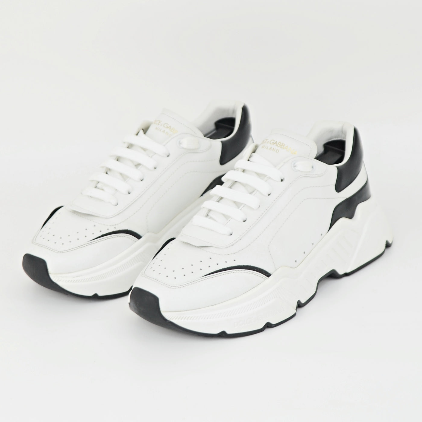 Dolce & Gabbana Daymaster | White & Black | Size 8