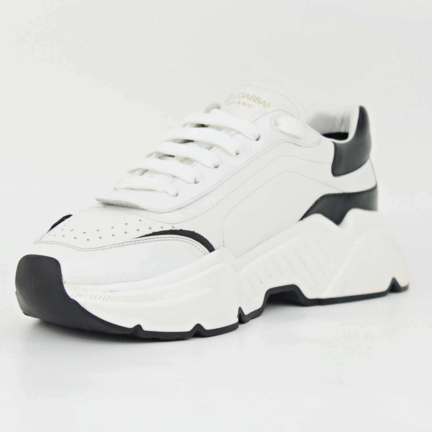 Dolce & Gabbana Daymaster | White & Black | Size 8