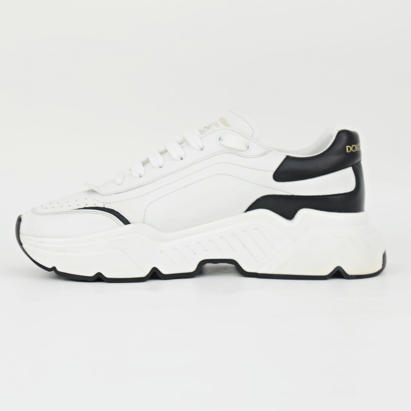 Dolce & Gabbana Daymaster | White & Black | Size 8