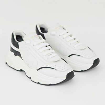 Dolce & Gabbana Daymaster | White & Black | Size 8