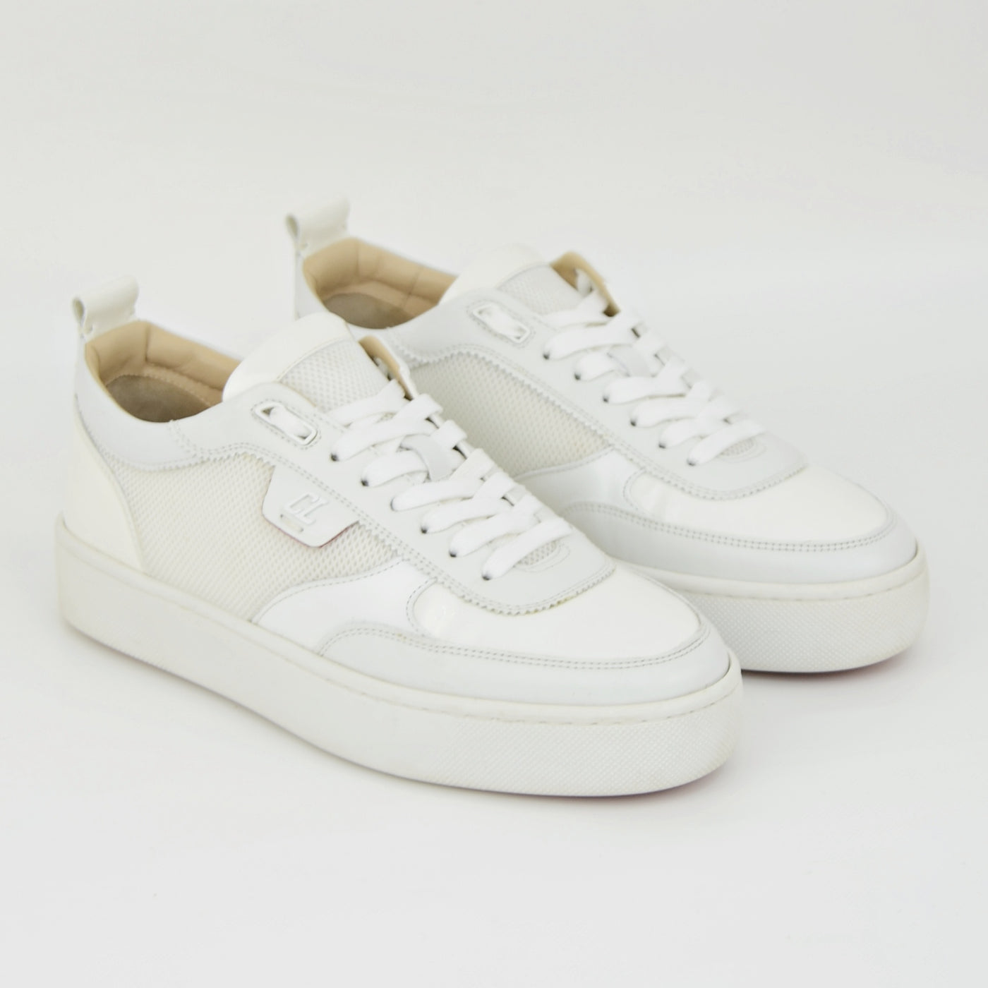 Christian Louboutin Happyrui | White | Size 7