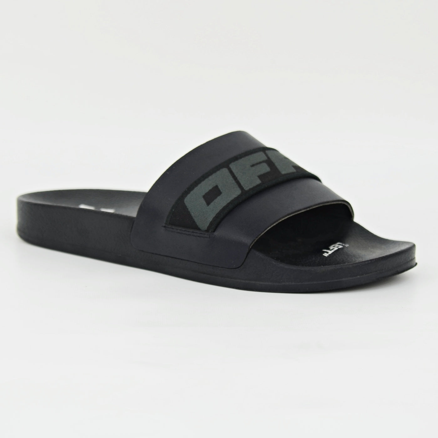 Off-White Industrial Sliders | BLACK | SIZE 9